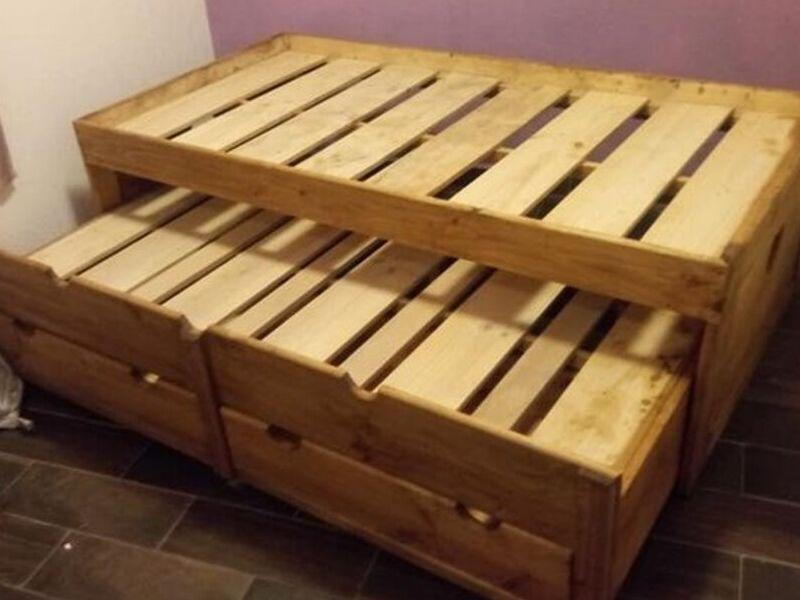 Cama doble natural México