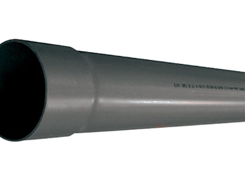 TUBERÍA DE PVC PESADO GRIS