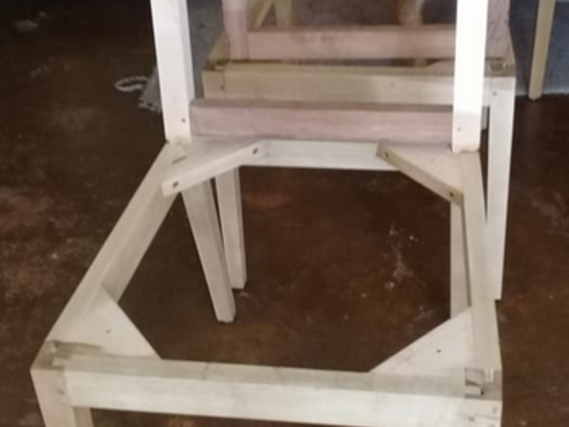 Sillas de madera
