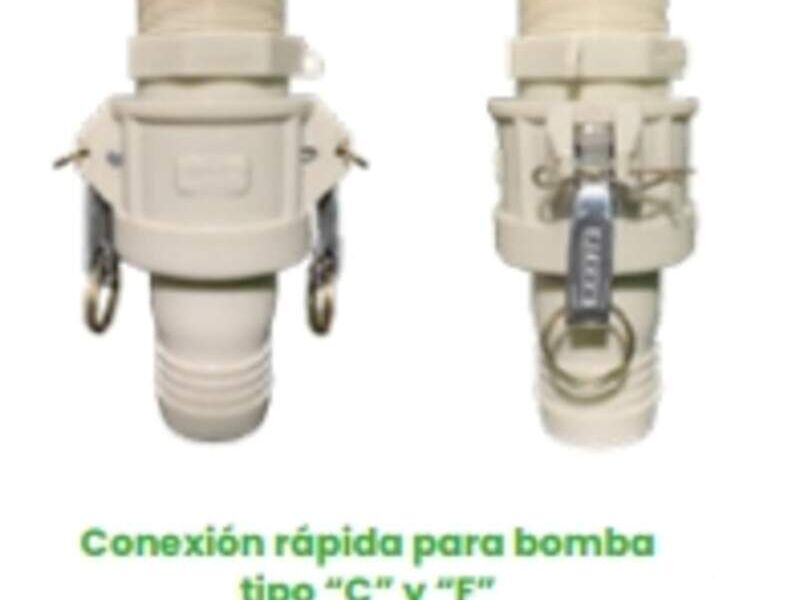 Conexión rápida bomba tipo C F México 