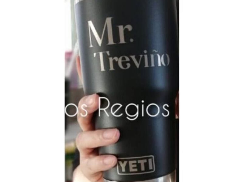 Vaso negra Mr