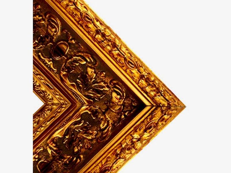 Marcos Decorados dorados Mexico