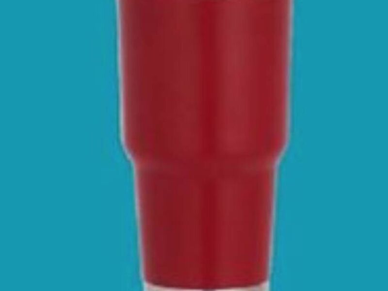 Vaso rojo