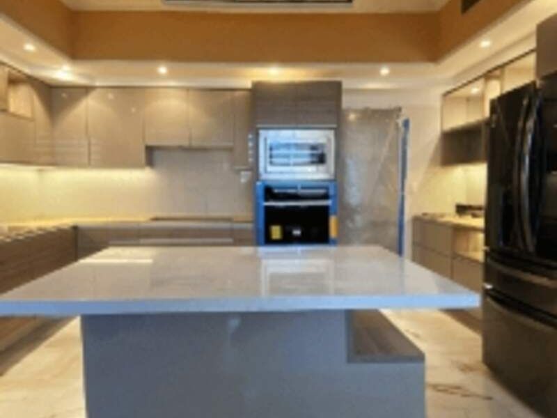 Cocina integral gris/beige México 