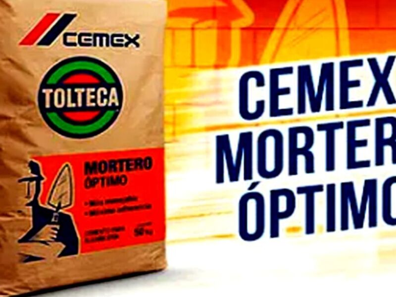 Mortero Tolteca Óptimo saco 50kg México