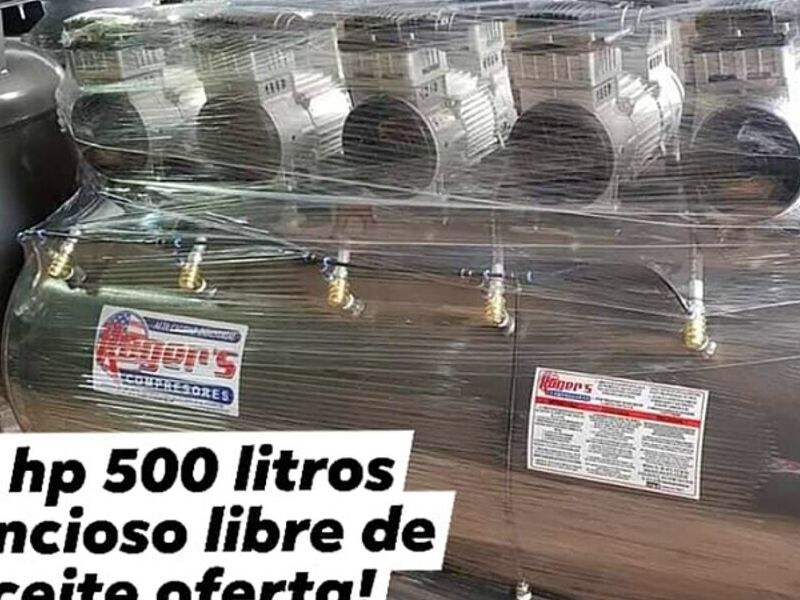 COMPRESOR LIBRE DE ACEITE 10HP MÉXICO