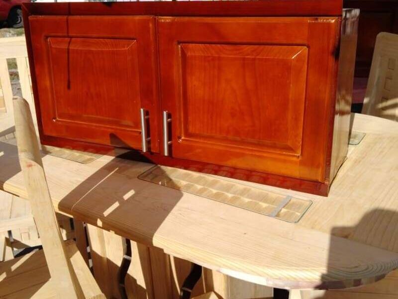 Muebles cocina rojo México