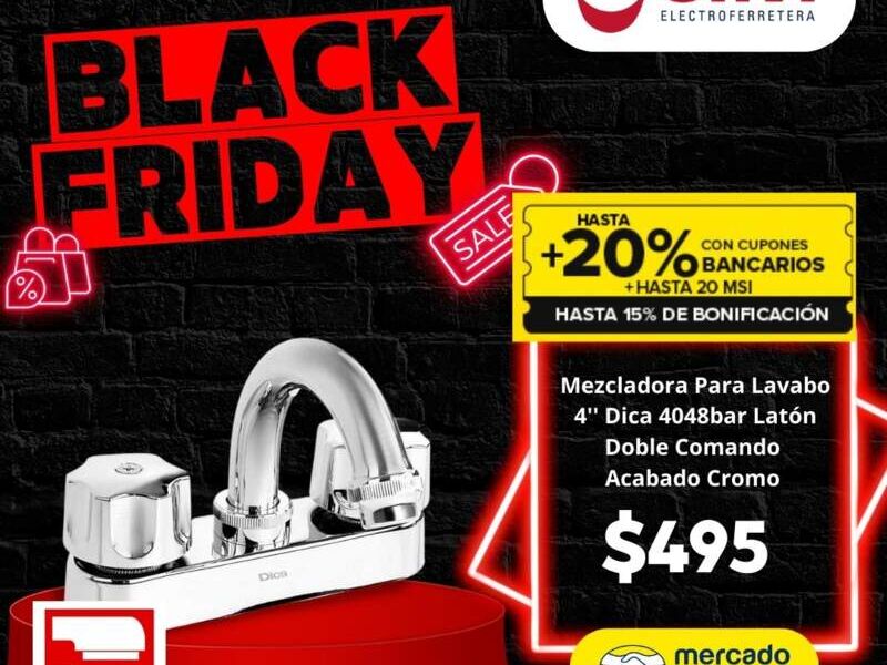 Mezcladora lavabo México 