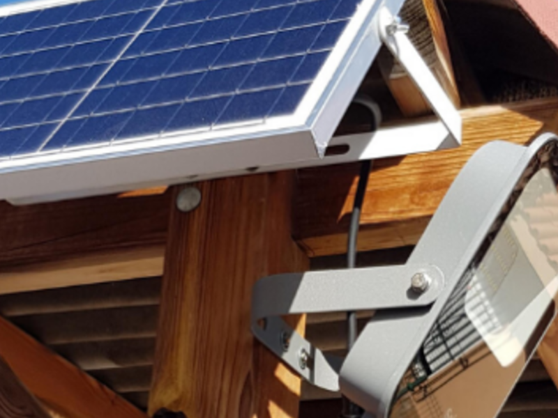 Iluminación solar Exterior México