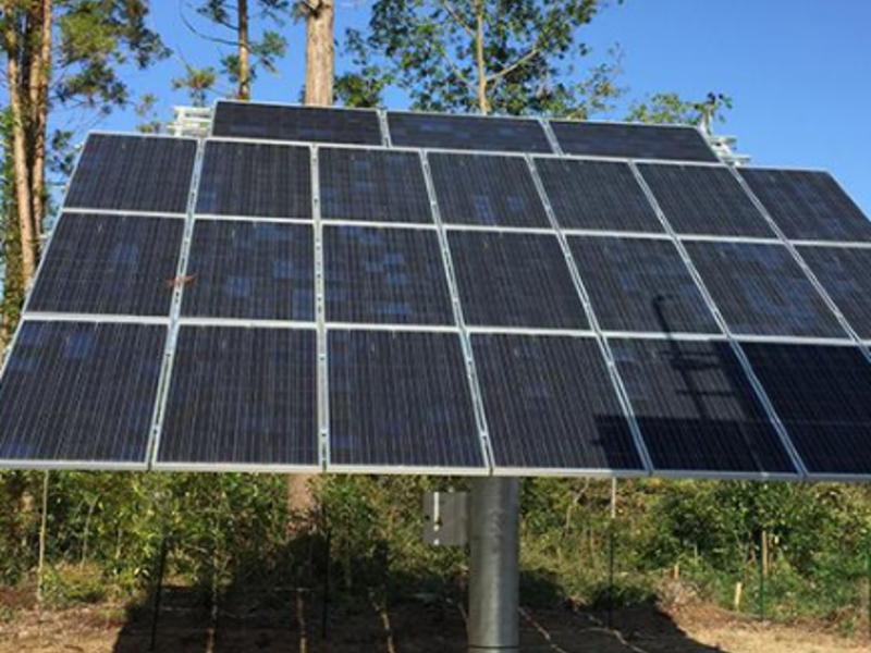 Seguimiento solar doble eje Mérida