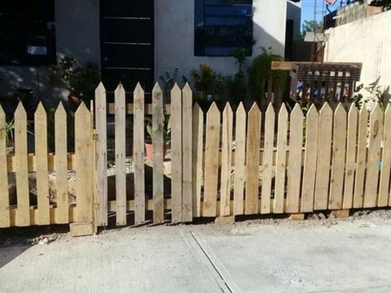 Valla Madera Natural México