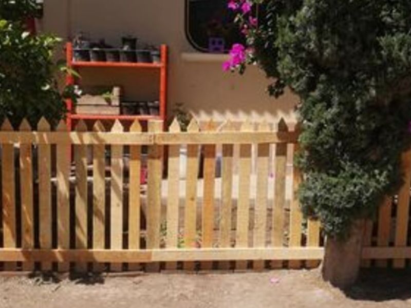 Valla Madera Natural México