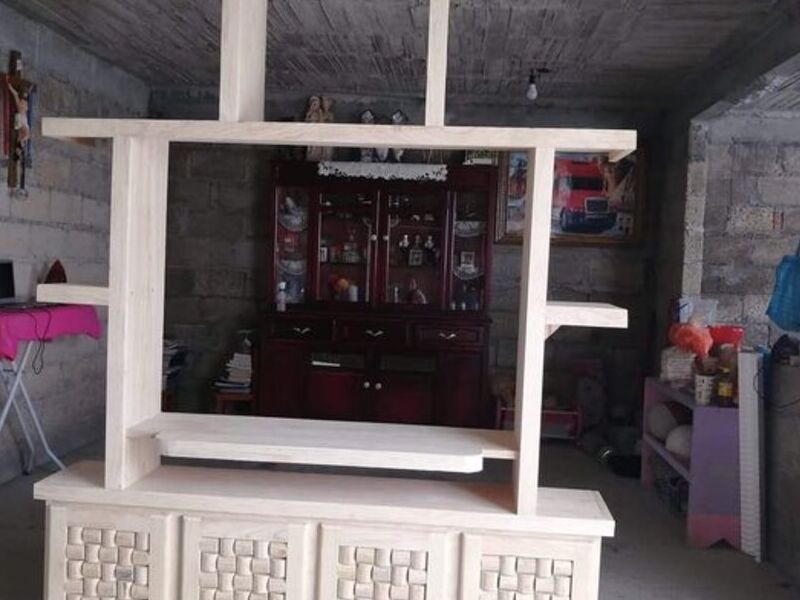 MUEBLE PARA TV Tallado México 