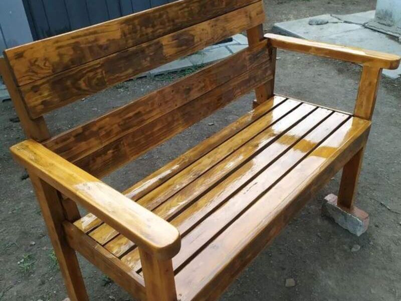 Banca rústica México