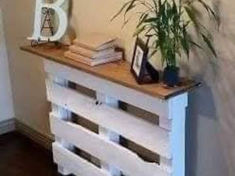 Mesa Auxiliar Blanca México