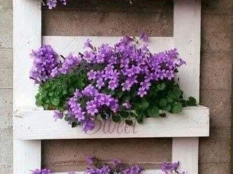 Jardinera VEertical  Blanca México
