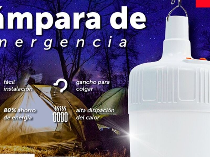 Ámpara de Emergencia Recargable
