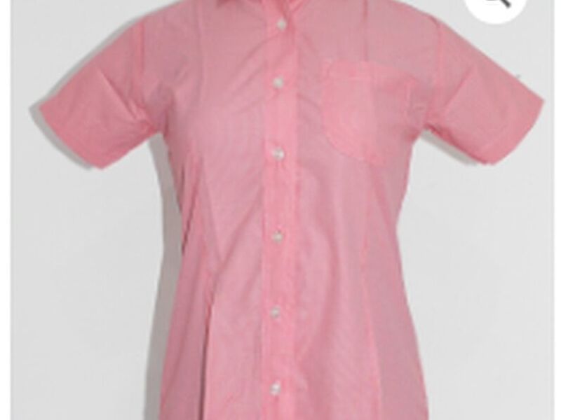 Blusa manga corta rosa Villahermosa
