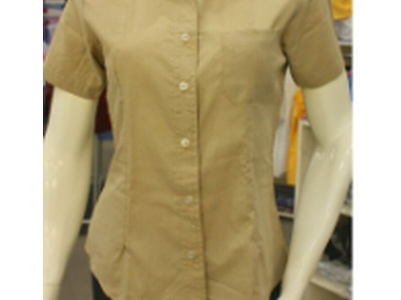 Blusa manga corta caqui Villahermosa