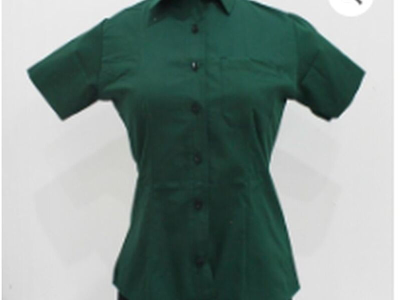 Blusa manga corta verde Villahermosa