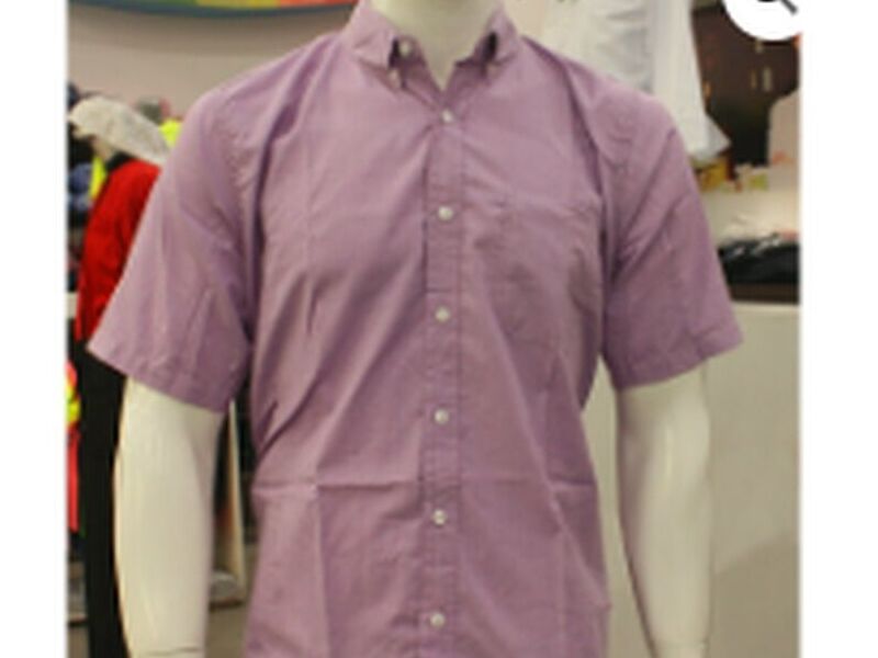 Camisa manga corta lila Villahermosa