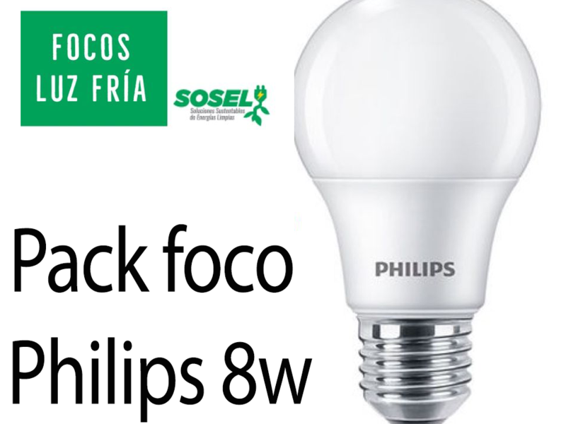 Focos Phlips 8w en Toluca 