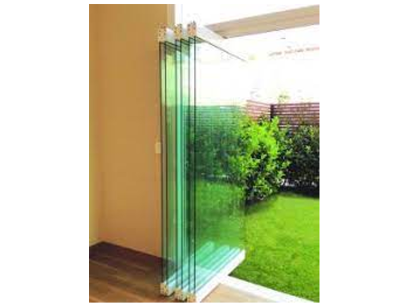 Puertas plegables cristal Ocampo