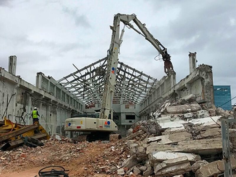 Demoliciones parciales México 