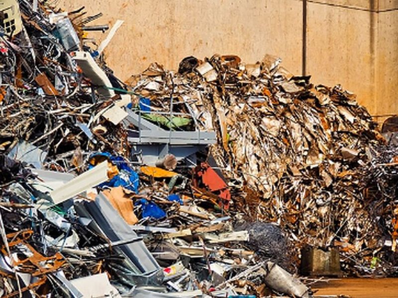 Reciclaje recortes metal México 