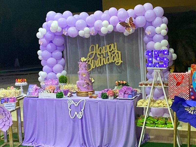 Decoracion con globos Cancun