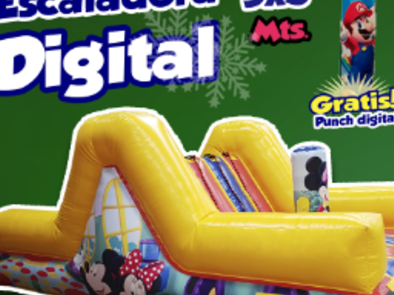 ESCALADORA INFLABLE MÉXICO