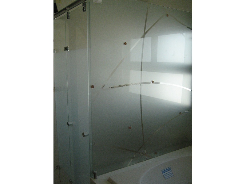 Cancel de baño de aluminio "Aluminio Norvent" México