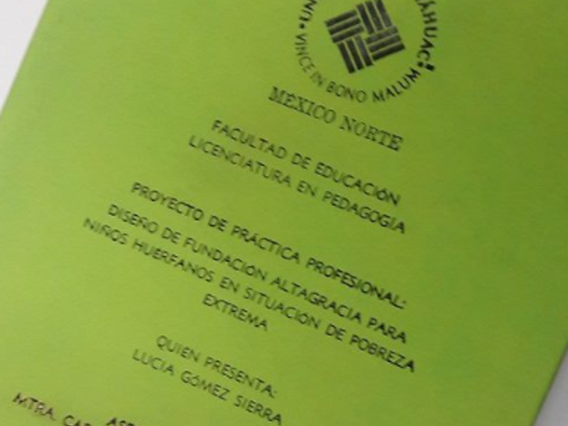 Carpeta personalizada Cda. México