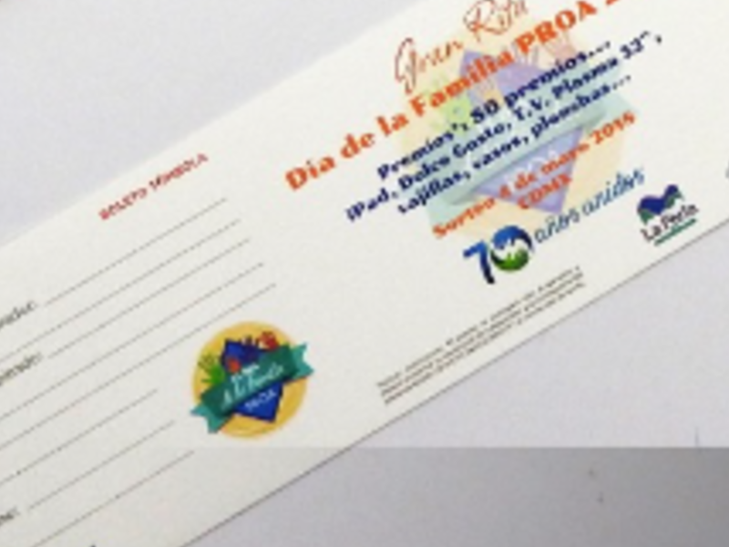 Boletos personalizados Cda. México