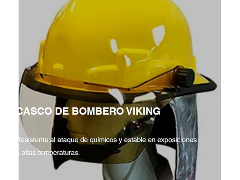 Casco bombero México