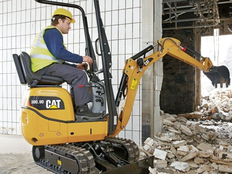 Miniexcavadora Cat 300.9D México