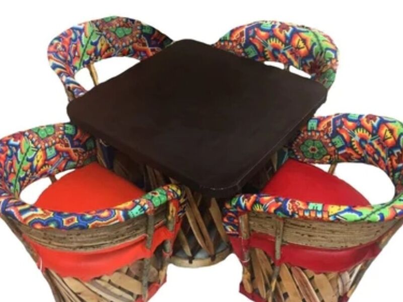 COMEDOR MESA Y 4 SILLAS HUICHOL México