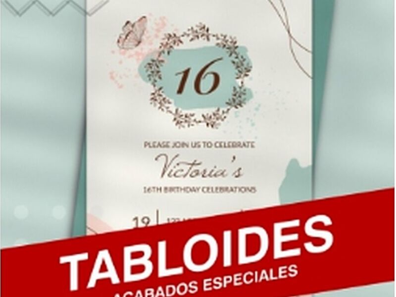 TABLOIDE IMPRESIÓN PAPELES ESPECIALES México