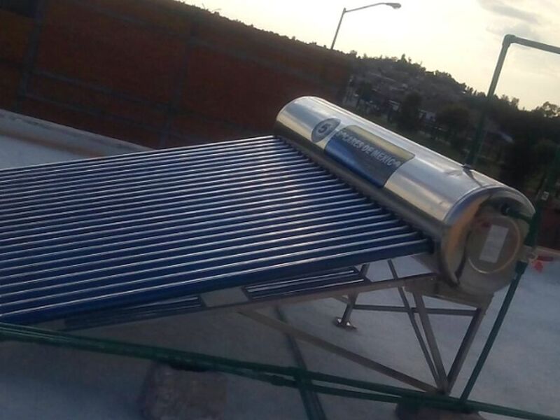 Instalación calentadores solares México 