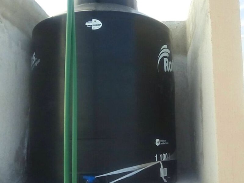 Instalación tanque agua México