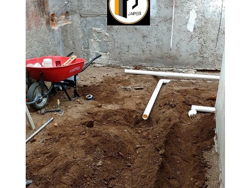 Instalación tubería sanitaria México 
