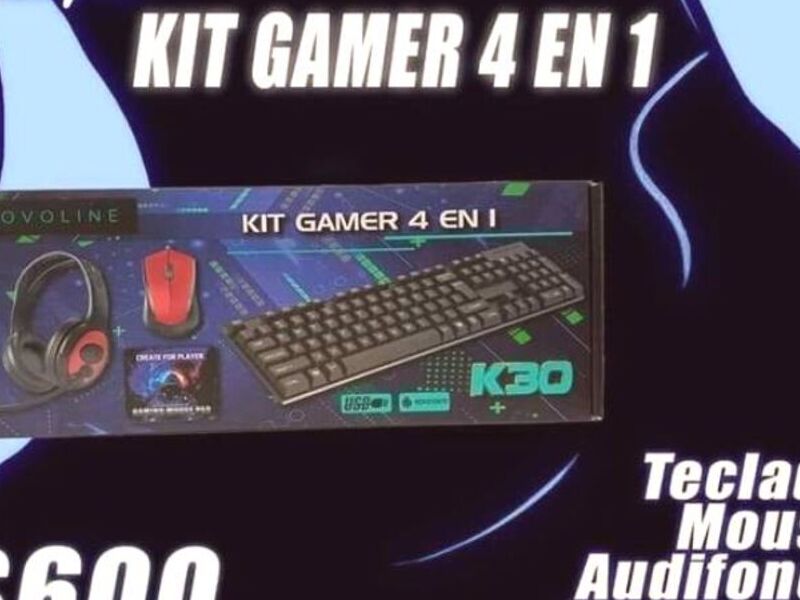Gamer 4 en 1 Teclado Mouse Audífonos