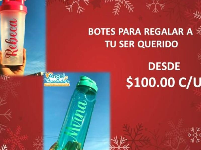 BOTES PARA REGALAR A TU SER QUERIDO
