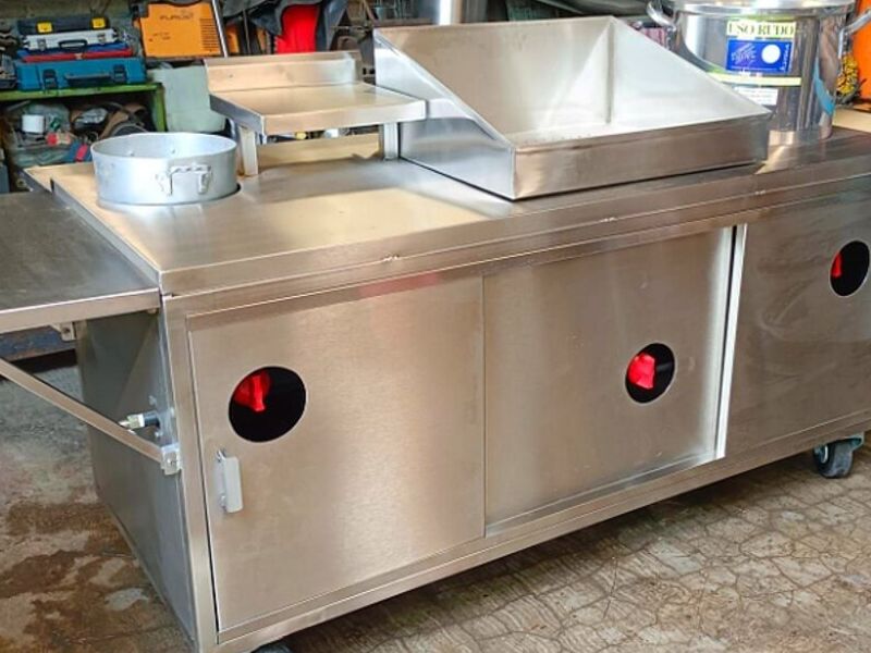 Carro Cocina Acero Inoxidable México