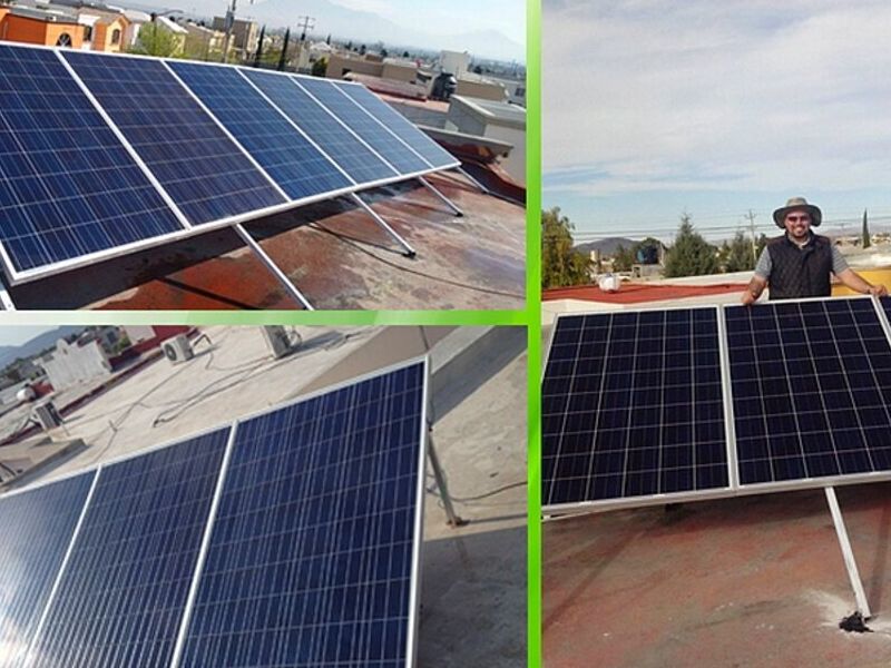 Instalación paneles solares México