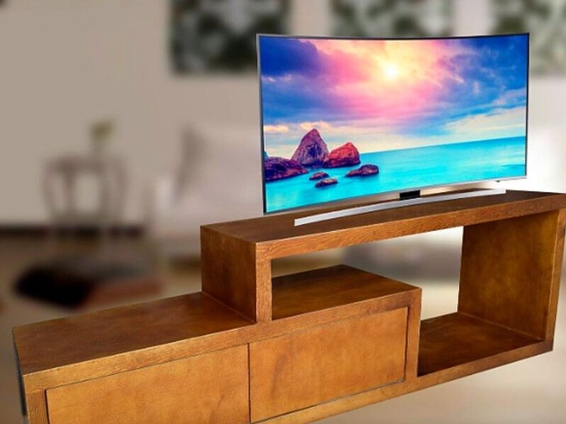 Mueble televisión madera México