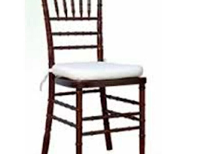 Silla Tiffany mahogany