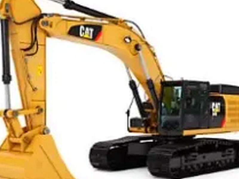 Excavadora con bote/