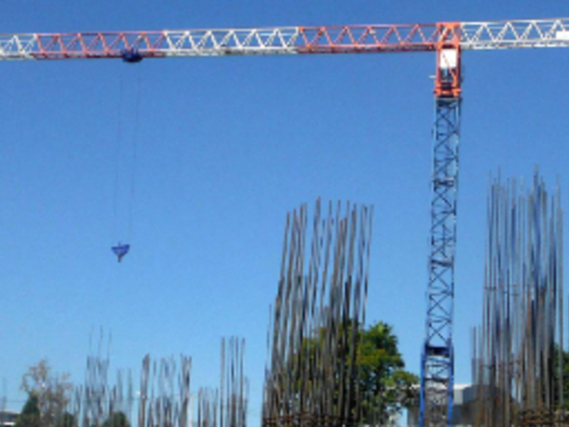 Grúa de carga pesada de torre Guadalajara