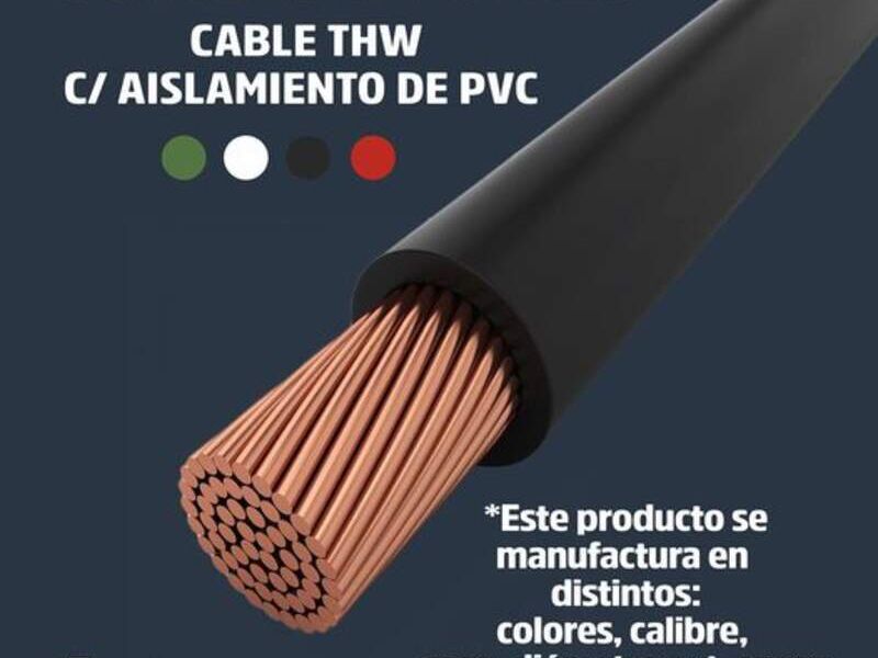 Conductores Cobre THW México